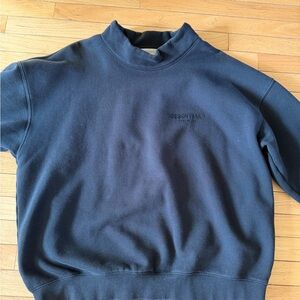 Essentials Black Sweatshirt